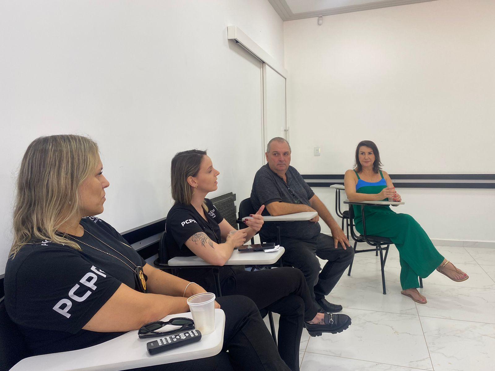 Conseg realiza importante reunião sobre câmaras de monitoramento em São Jorge d’Oeste