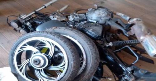 Moto furtada foi localizada depenada em Dois Vizinhos