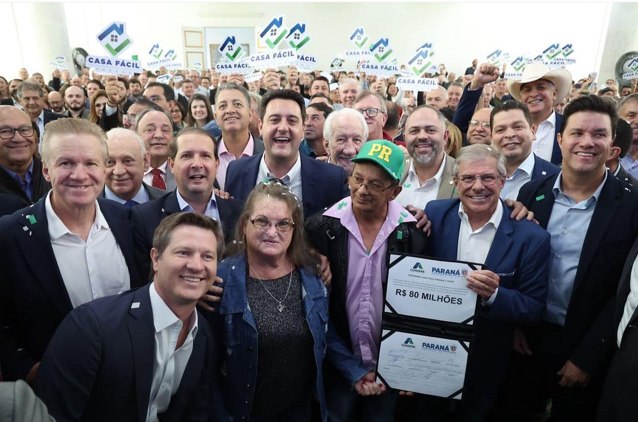 Governo do Paraná anuncia R$ 1,2 bilhão em habitação e lança programa inédito para idosos