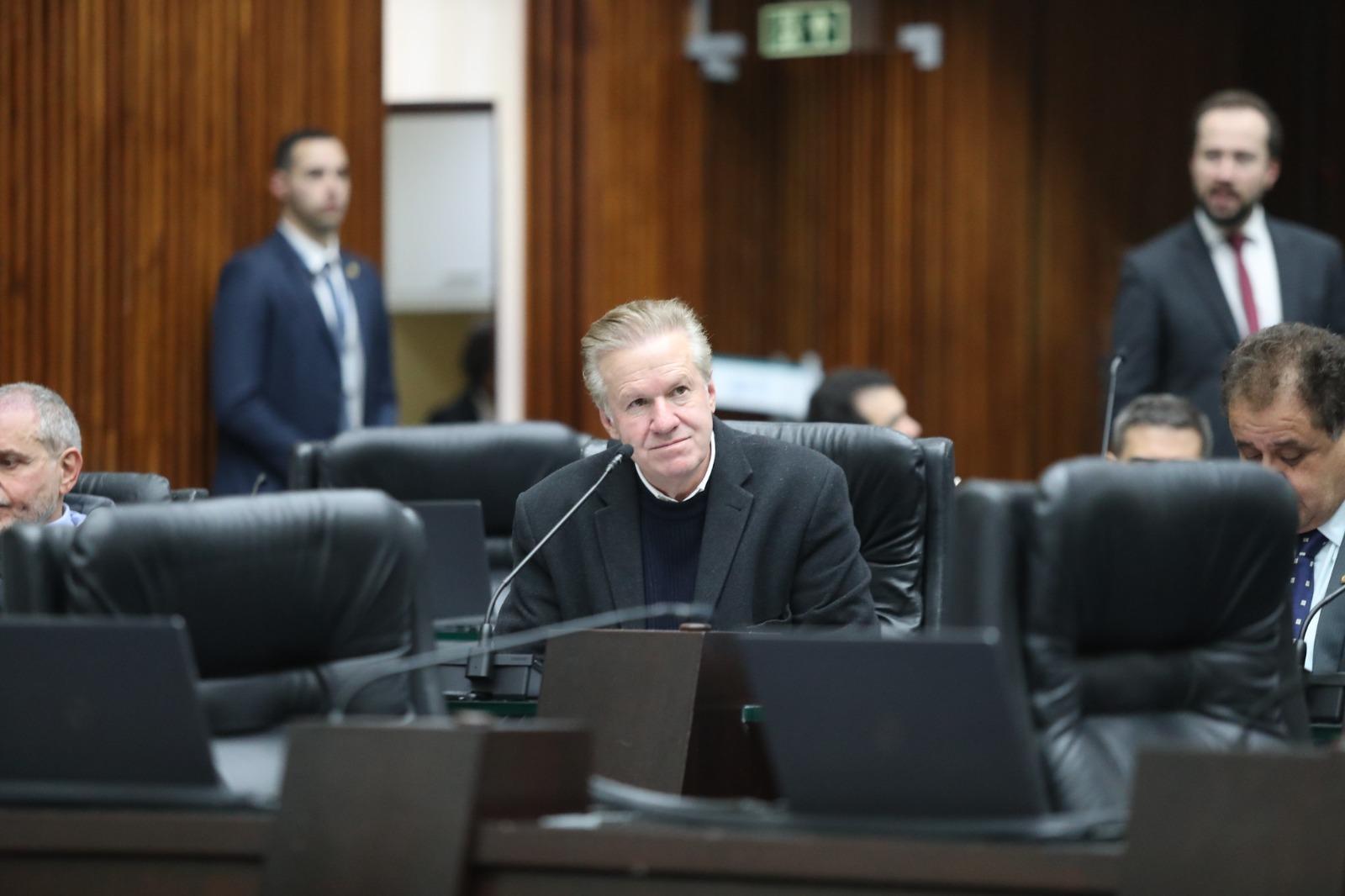 Deputado Luis Corti assume liderança do novo bloco Podemos/Cidadania/PSB na Assembleia Legislativa