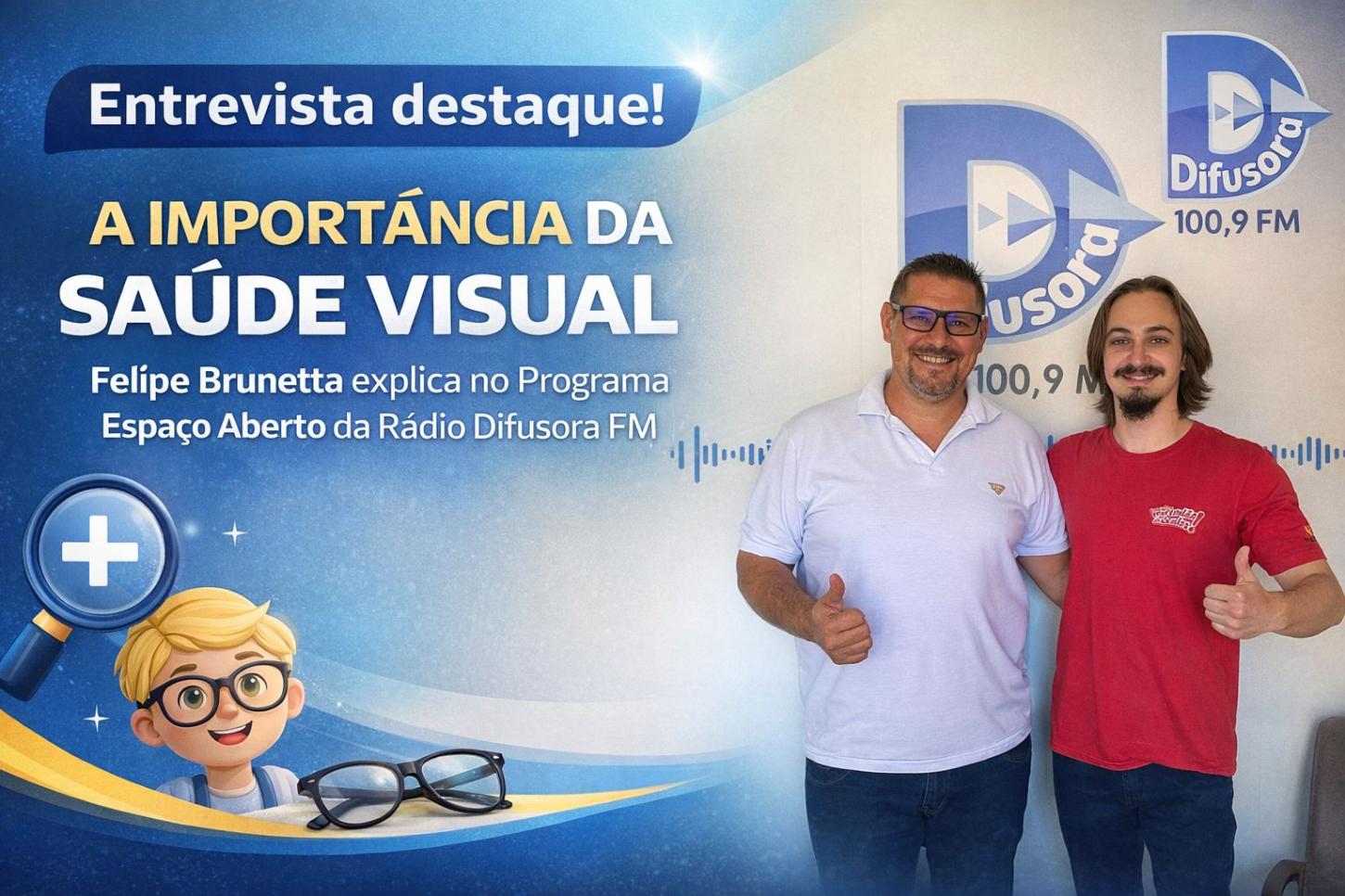 Espaço Aberto destaca importância da saúde visual