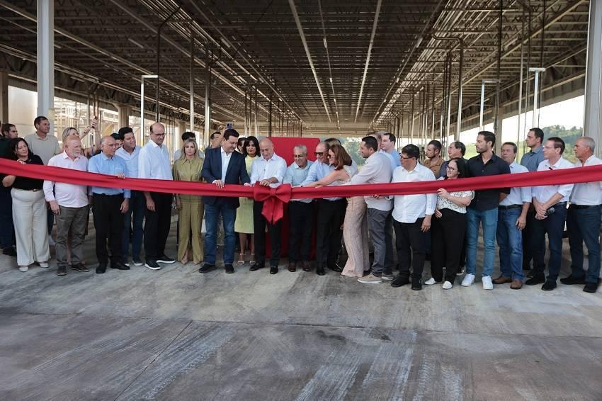 Inaugurada a Piracanjuba em São Jorge D'Oeste, uma das maiores fábricas de queijo do País