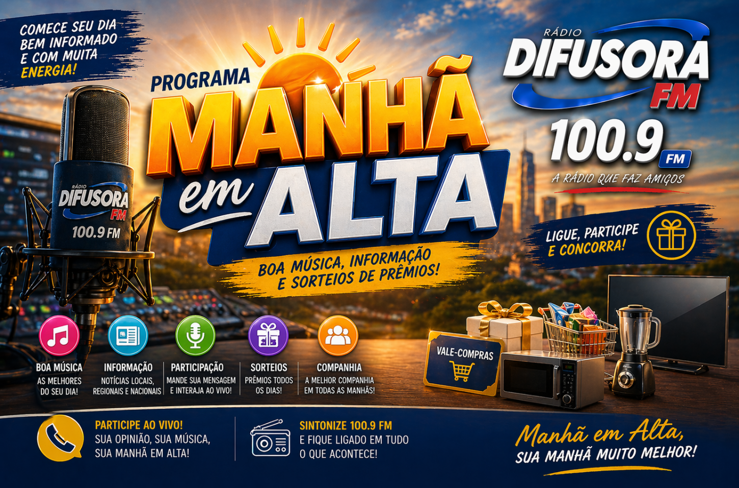 Manhã em Alta