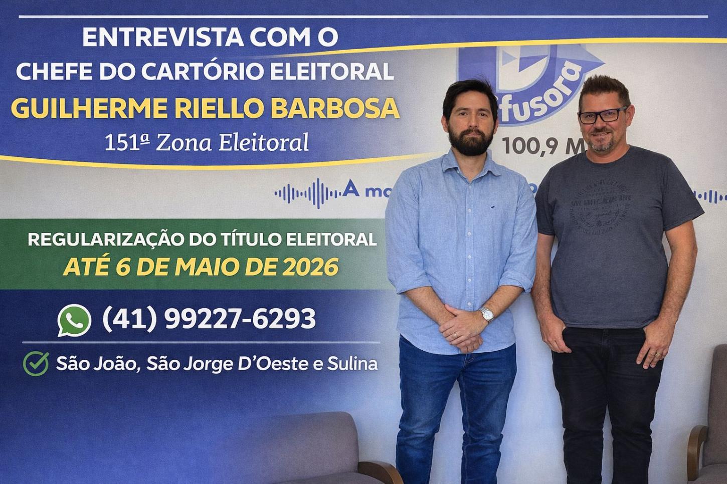 Prazo para regularizar o título eleitoral termina em maio, alerta Cartório Eleitoral