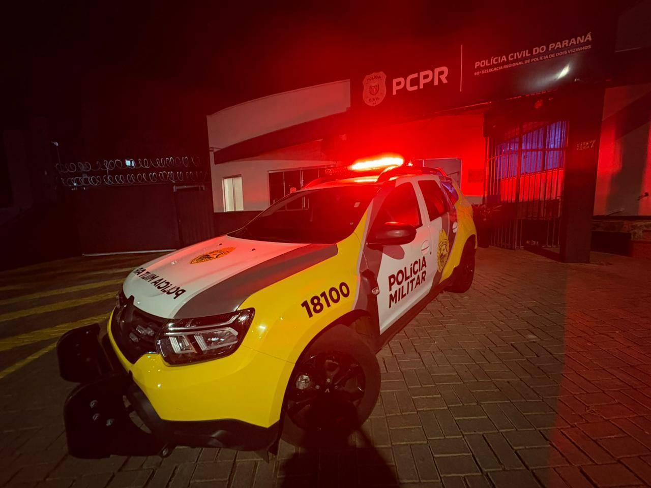 Homem é preso após invadir casa e agredir ex-companheira em Dois Vizinhos
