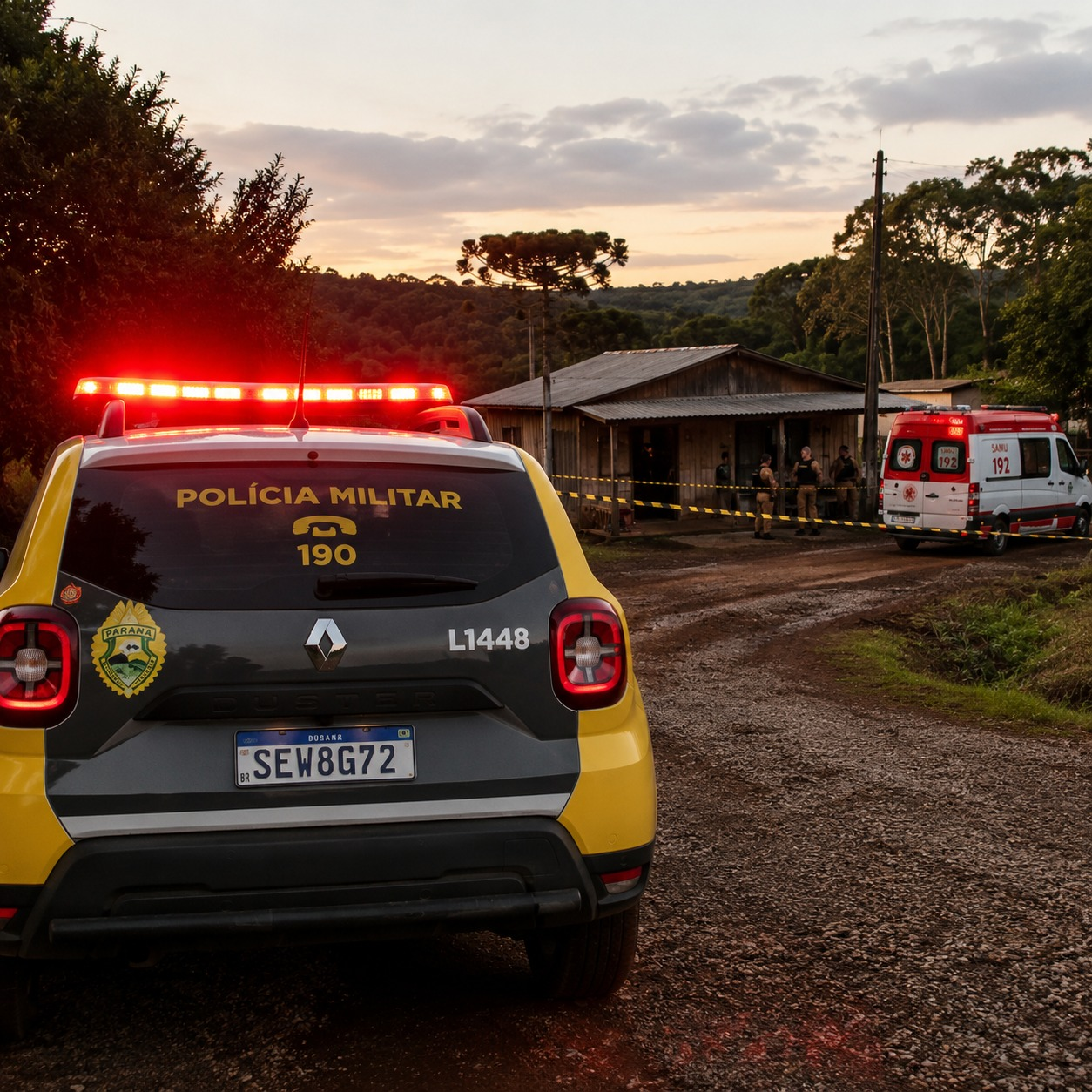 Verê - Ataque com foice durante briga deixa homem gravemente ferido